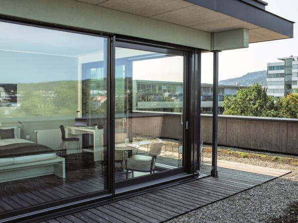 THE FLAG Zürich : photo 3 de la chambre loft premium (180cm bed width)