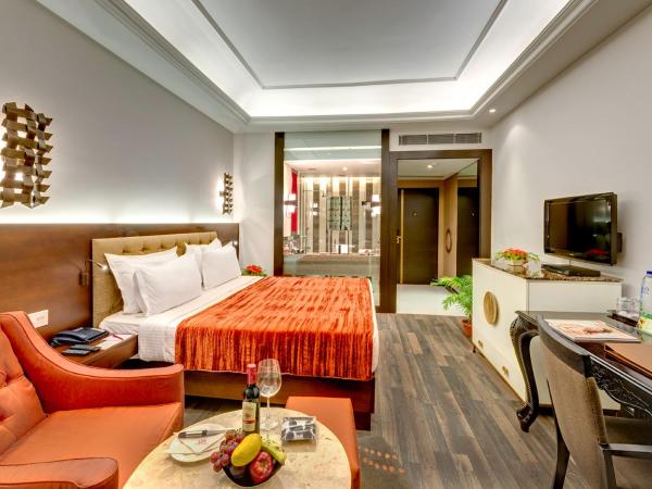Hotel Hindusthan International, Kolkata : photo 1 de la chambre colony premium double or twin room with with 20% discount on ala-carte food, 10% discount on beverages, 15% discount on laundry, 15% discount on spa
