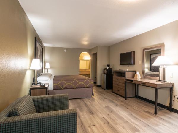 Super 8 Dallas-Mesquite : photo 3 de la chambre chambre lit king-size - non-fumeurs