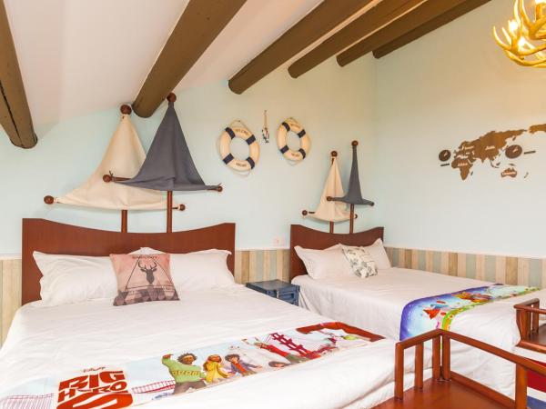 妙妙花园童话民宿 -上海国际旅游度假区店 : photo 5 de la chambre chambre familiale deluxe