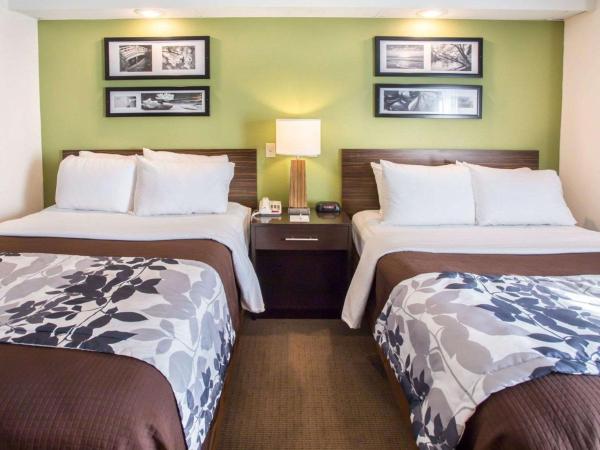 Sleep Inn Nashville Downtown Opryland Area : photo 3 de la chambre chambre double avec 2 lits doubles