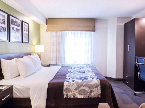 Sleep Inn Nashville North - Downtown Area : photo 3 de la chambre chambre lit queen-size - accessible aux personnes à mobilité réduite - non-fumeurs