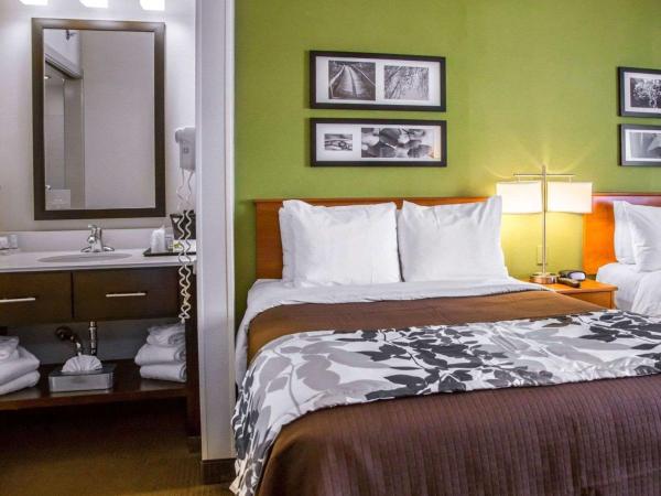 Sleep Inn Midway Airport : photo 4 de la chambre chambre double avec 2 lits doubles - non-fumeurs