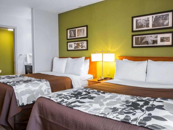 Sleep Inn Midway Airport : photo 3 de la chambre chambre double avec 2 lits doubles - non-fumeurs