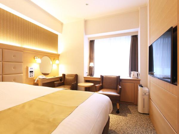 Kobe Luminous Hotel Sannomiya : photo 1 de la chambre chambre double avec petit lit double - non-fumeurs