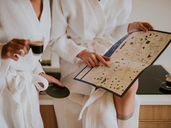 Bike'UP Wrocław : photo 9 de la chambre studio lit king-size