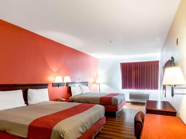 Motel 6-Oklahoma City, OK : photo 4 de la chambre chambre 2 lits queen-size - non-fumeurs