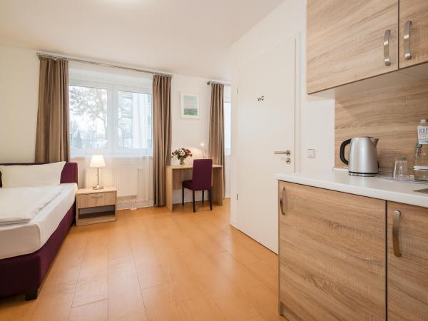 Hotel City Green Berlin : photo 5 de la chambre chambre simple - accessible aux personnes à mobilité réduite