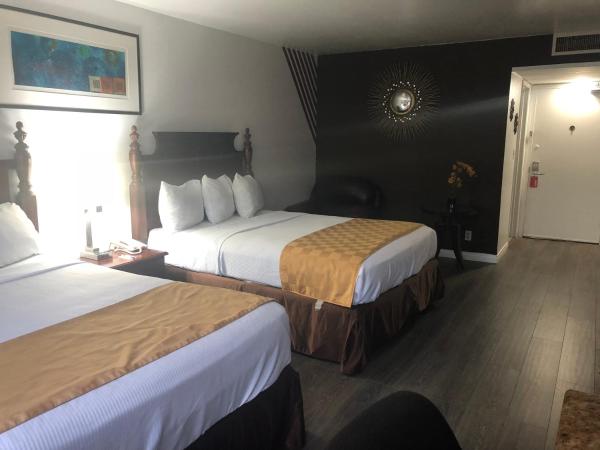 Knights Inn Los Angeles Central / Convention Center Area : photo 6 de la chambre chambre 2 lits queen-size - non-fumeurs