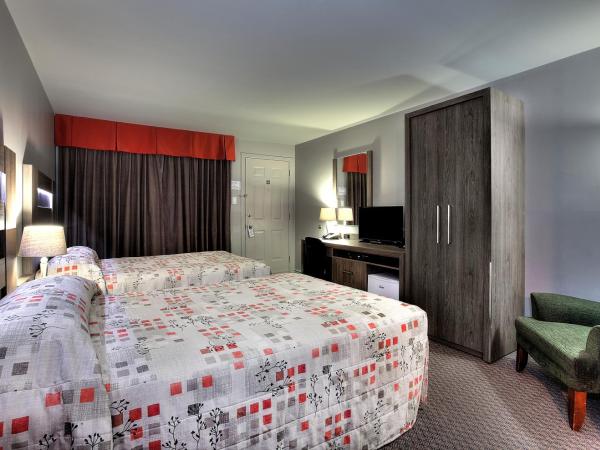 Hotel et Motel Le Chateauguay : photo 6 de la chambre chambre double standard avec 2 lits doubles