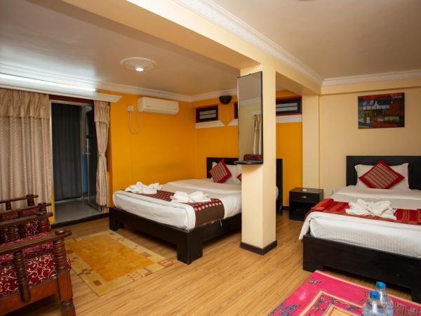Kathmandu Boutique Hotel : photo 5 de la chambre chambre double ou lits jumeaux deluxe – vue sur jardin