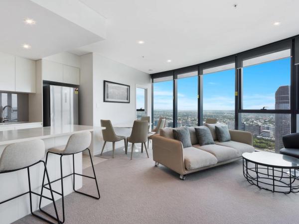 Brisbane Skytower by CLLIX : photo 6 de la chambre petit appartement sky high 3 chambres avec 2 salles de bains