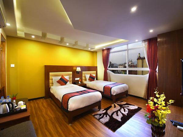 Hotel Jampa : photo 2 de la chambre chambre lits jumeaux deluxe - navette aéroport aller ou retour gratuite