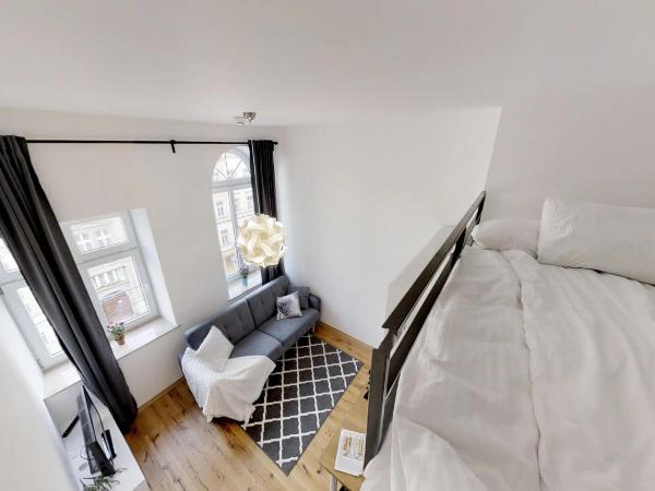 Aparthotel Tectum TectumApartments : photo 4 de la chambre appartement avec douche