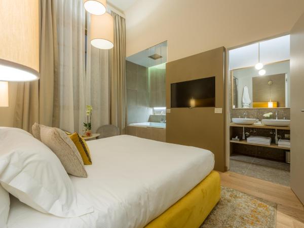 Renascentia in Florence - Adults Only : photo 7 de la chambre chambre double deluxe avec baignoire