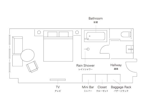THE THOUSAND KYOTO : photo 5 de la chambre chambre lit king-size