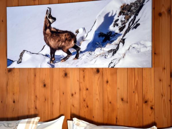 Hotel Cabana : photo 3 de la chambre chambre double supérieure enzian avec accès au jardin - vue sur eiger
