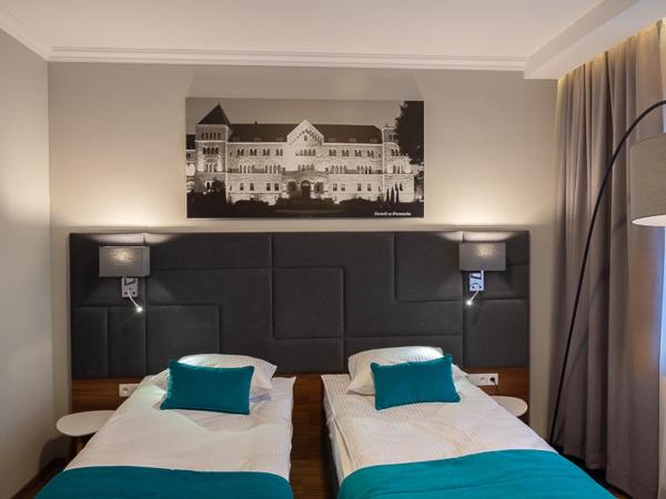 Hotel Topaz Poznań Centrum : photo 3 de la chambre chambre double deluxe avec terrasse