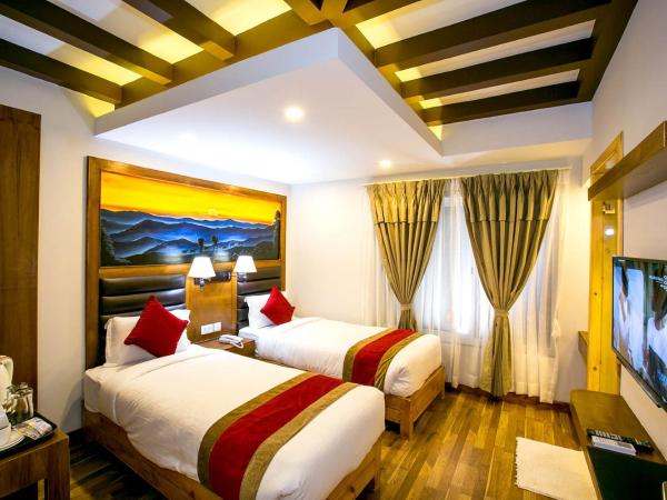 Beautiful Kathmandu Hotel : photo 6 de la chambre chambre deluxe double ou lits jumeaux
