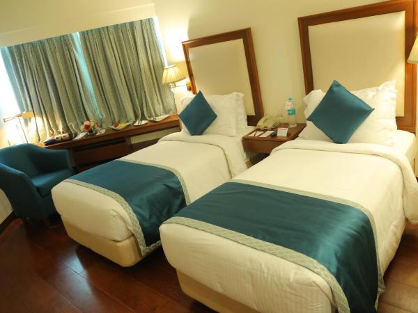 Hotel The Royal Plaza : photo 3 de la chambre deluxe double  room - wifi, 15% discount on food & soft beverages, spa & saloon services.