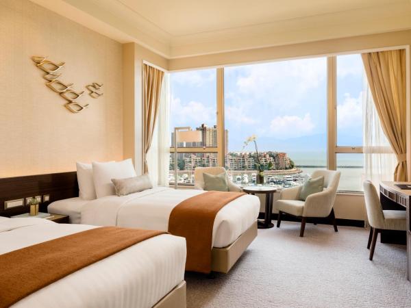 Hong Kong Gold Coast Hotel : photo 4 de la chambre chambre lits jumeaux de luxe - vue sur mer