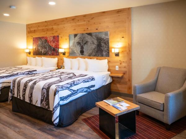 Banff Rocky Mountain Resort : photo 6 de la chambre suite junior avec 2 lits queen-size