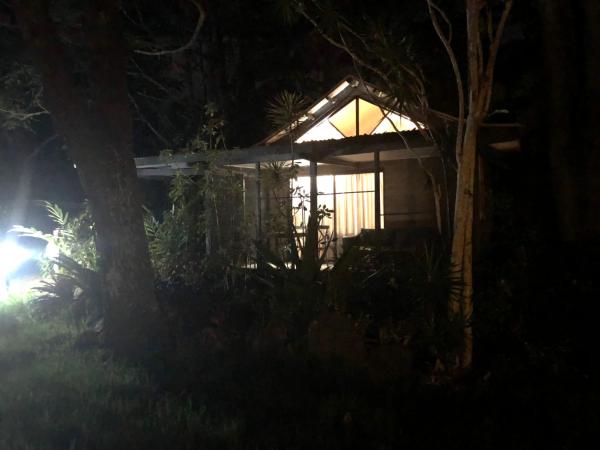 Byron Bay Rainforest Resort : photo 5 de la chambre cabine 1 chambre (lit queen-size et lit simple)