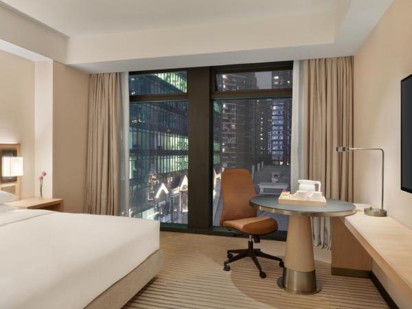 Hyatt Place Chengdu Pebble Walk : photo 3 de la chambre chambre lit king-size avec canapé-lit