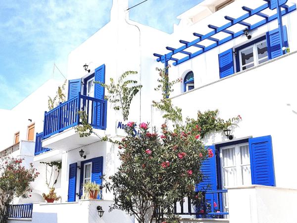 Nostos Studios at Saint George beach Naxos town : photo 3 de la chambre studio lits jumeaux