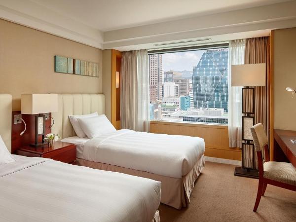 Lotte Hotel Seoul : photo 2 de la chambre chambre lits jumeaux supérieure + 1 lit d'appoint (gigogne) - tour principale
