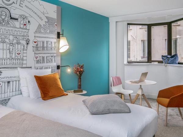 Hôtel Mercure Paris Centre Gare Montparnasse : photo 1 de la chambre chambre lits jumeaux standard