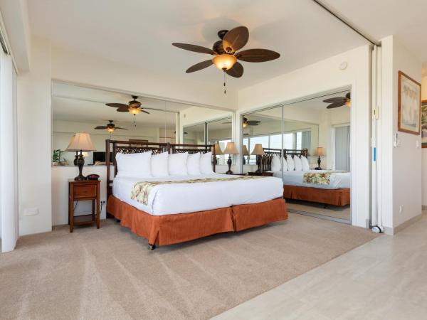 Castle Waikīkī Shore : photo 10 de la chambre suite 1 chambre de luxe avec vue sur l'océan