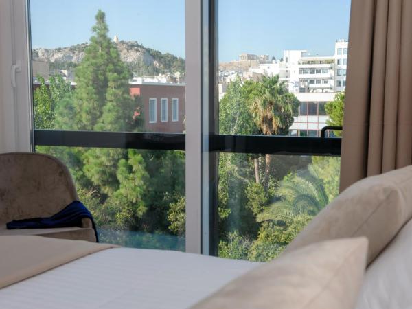 B4B Athens 365 : photo 7 de la chambre chambre double ou lits jumeaux supérieure - vue sur acropole
