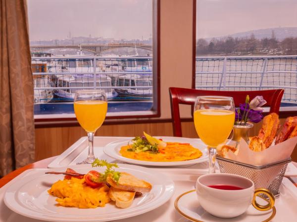 Fortuna Boat Hotel Budapest : photo 5 de la chambre cabine de bateau supérieure