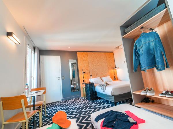 Ibis Styles Paris Place d'Italie - Butte Aux Cailles : photo 4 de la chambre suite standard avec 1 lit double et 2 lits simples