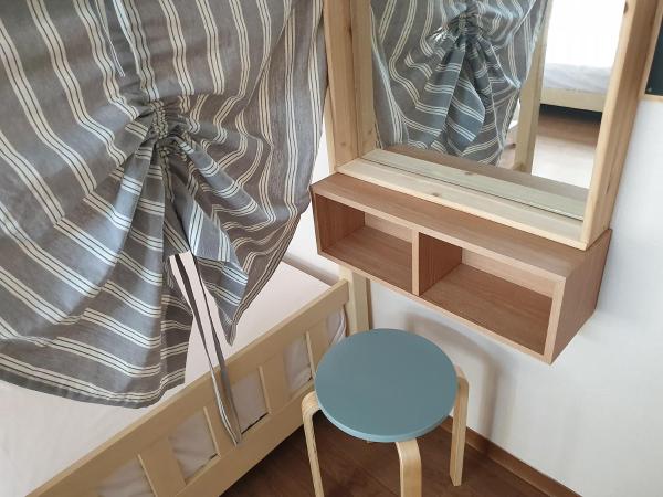 Hongdae Cheese Guesthouse : photo 5 de la chambre lit dans dortoir pour femmes de 6 lits