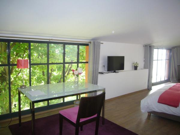 Le Jardin de Beauvoir : photo 5 de la chambre suite supérieure - vue sur jardin