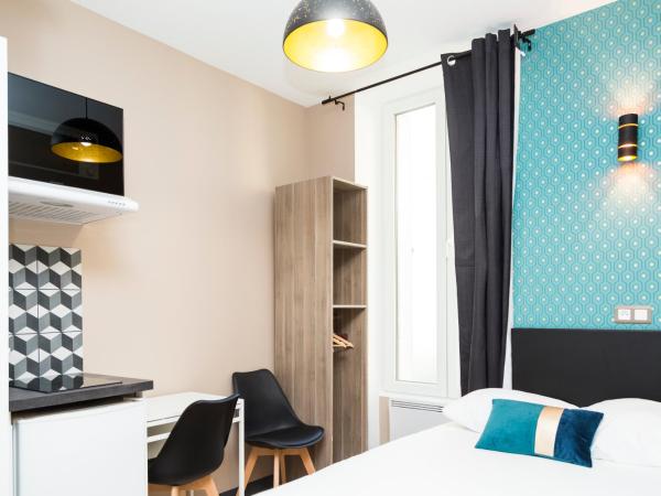 Résidence AURMAT - Appart - Hôtel - Boulogne - Paris : photo 7 de la chambre studio double (2 adultes) - 106 rue de paris