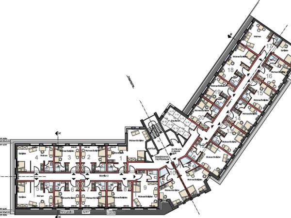 Apartment Düsseldorf Nord : photo 1 de la chambre appartement