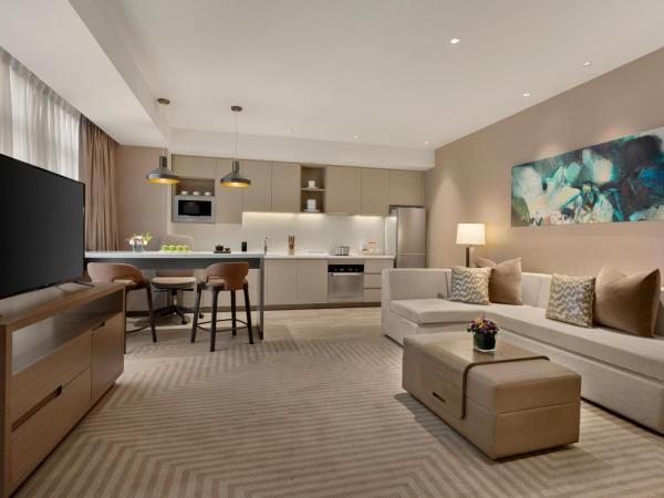 Hyatt House Chengdu Pebble Walk : photo 3 de la chambre suite 2 chambres avec cuisine