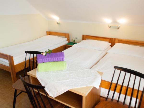 Frühstückspension Kölich : photo 1 de la chambre petite chambre triple avec salle de bains commune - mansardée