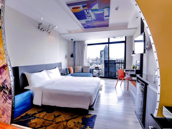 Siam@Siam Design Hotel Pattaya : photo 3 de la chambre chambre double ou lits jumeaux de luxe – vue sur océan