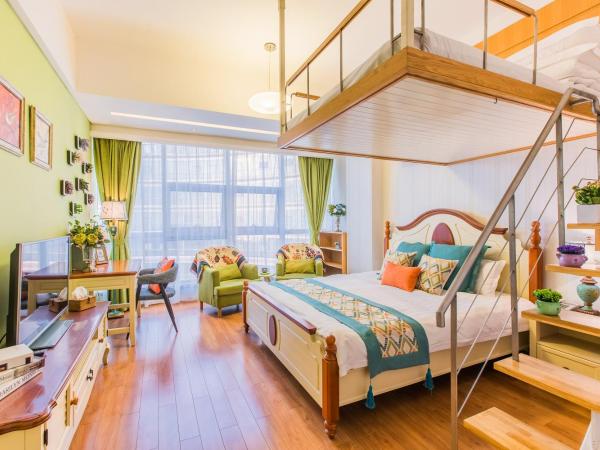 Westlake Service Apartment : photo 3 de la chambre chambre lits jumeaux