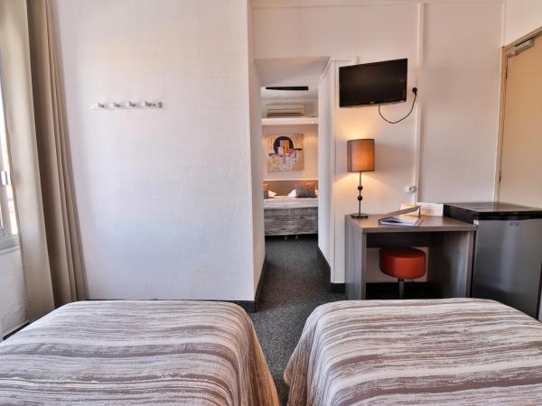 Hôtel le Chardon Bleu : photo 3 de la chambre chambre supérieure sans balcon (2 adultes + 2 enfants) - 2e Étage