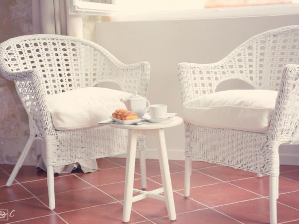 A CLAIREFONTAINE : photo 2 de la chambre chambre familiale - vue sur jardin