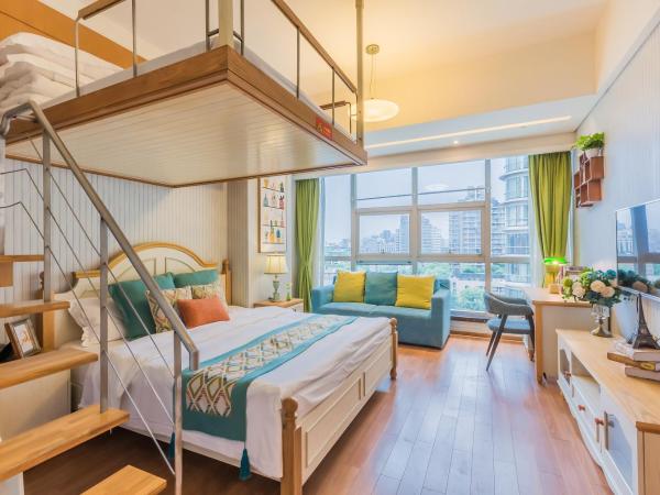 Westlake Service Apartment : photo 2 de la chambre chambre lits jumeaux