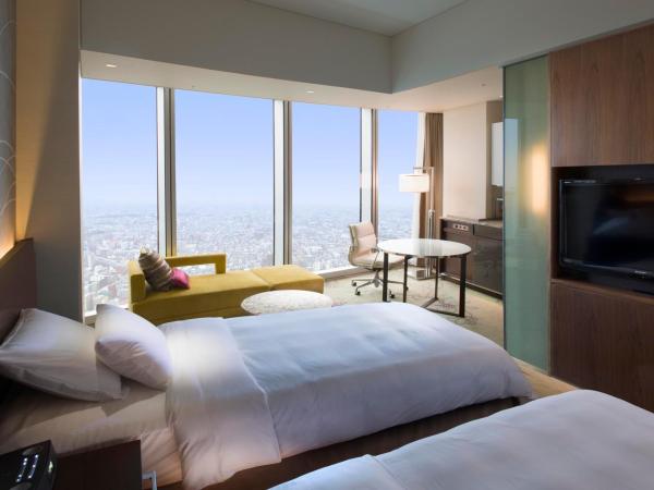 Osaka Marriott Miyako Hotel : photo 4 de la chambre chambre lits jumeaux supérieure - non-fumeurs