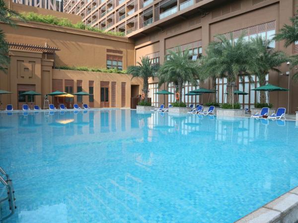 Mangrove Tree Resort World Sanya Bay-Coconut : photo 4 de la chambre chambre lits jumeaux - vue sur ville