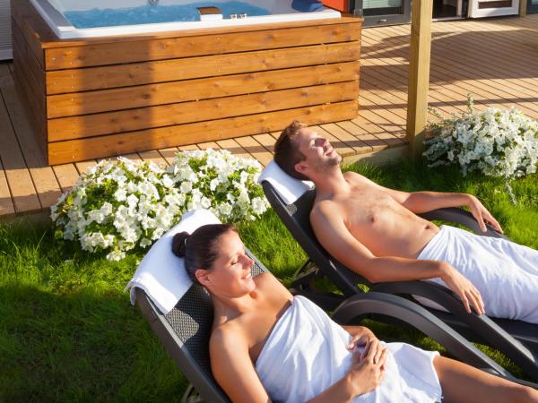 Maistra Camping Polari Mobile homes : photo 7 de la chambre mobile home de luxe 2 chambres