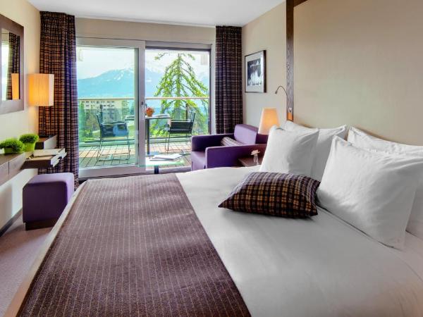 Crans Ambassador : photo 3 de la chambre chambre double deluxe - vue sur montagne